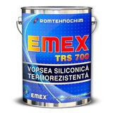 Vopsea Siliconica Termorezistenta ?Emex TRS 700? - Argintiu - Bid. 4 Kg